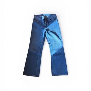 COS Dark Blue Flare Jeans